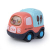 Mini Cute Plastic Colorful Model Multi Function Power Friction Toy Vehicle Cars with Sound Light