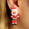 Santa Claus Soft Clay Earrings