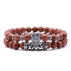 Owl Tiger Eye Bracelet Set