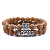 Owl Tiger Eye Bracelet Set