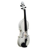 New 4/4 Acoustic Violin Case Bow Rosin White