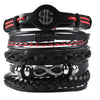 Hip Hop Punk Braided Bracelet