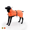 Dog Coats Small Waterproof,Warm Outfit Clothes Dog Jackets Small,Adjustable Drawstring Warm And Cozy Dog Sport Vest-（orange，size 2XL））