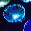 Solar LED fiber optic jellyfish light