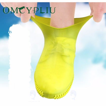 Non-slip waterproof outdoor silicone shoe cover