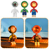 Cute astronaut home bedroom shop background decorative lights