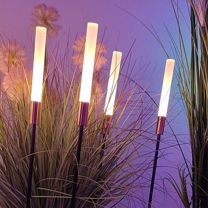 Reed light solar reed candle shape LED light