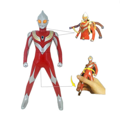 Ultraman Action Figures pvc Model Arm Joints Can Rotate Fight Monsters Kid Gift Toy