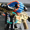 Electric Continuous Hair Soft Bomb M2 Heavy Machine Gun Toy