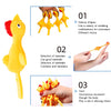 Catapult chicken toy