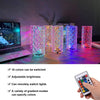 Spanish rose crystal table lamp bedroom touch night light vibrato petal diamond atmosphere lamp