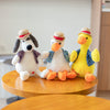 Cute talking repeat duck singing and dancing plush toy