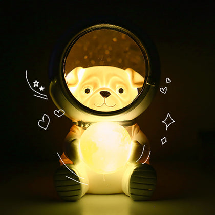 Creative Cute Galaxy Guardian Pet Astronaut Night Light