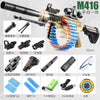 Electric Continuous Hair Soft Bomb M2 Heavy Machine Gun Toy