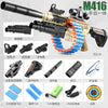 Electric Continuous Hair Soft Bomb M2 Heavy Machine Gun Toy